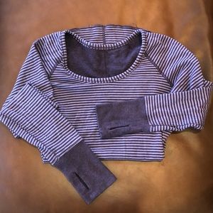 Reversible long sleeve Lulu top